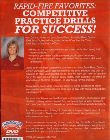 (Rental)-RAPID-FIRE FAVORITES: COMPETITIVE PRACTICE DRILLS FOR SUCCESS Christy Johnson-Lynch
